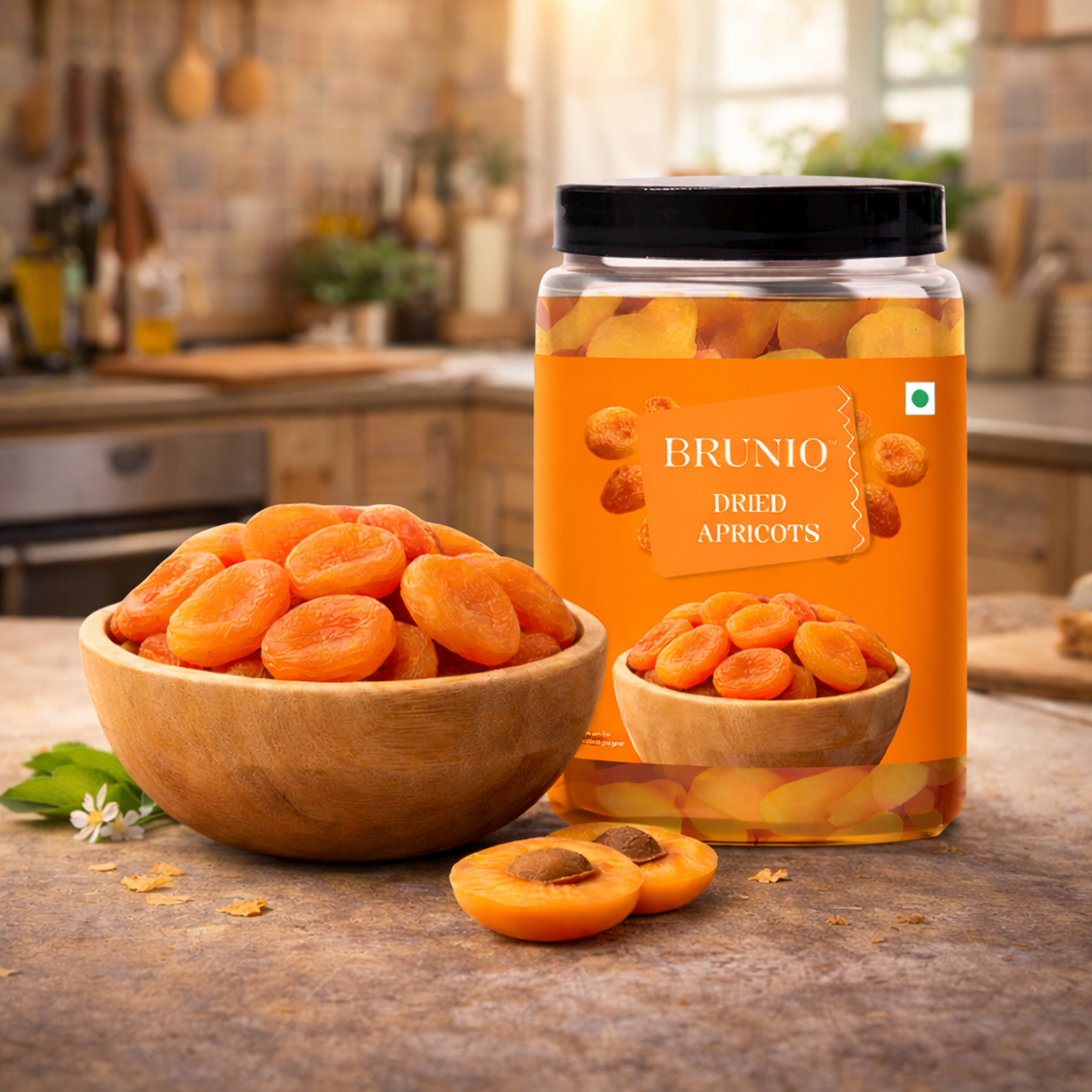 Bruniq Premium Apricots 150g | Naturally Sweet & Nutritious Dry Fruit