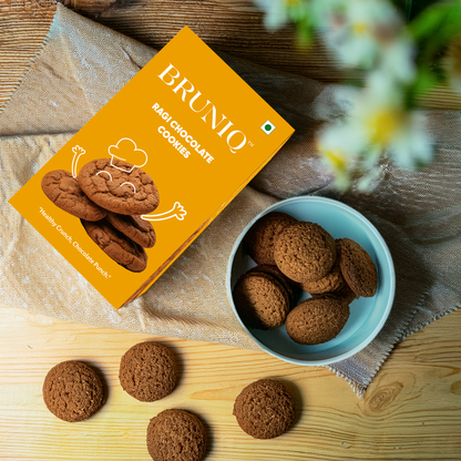 Ragi Chocolate Cookies