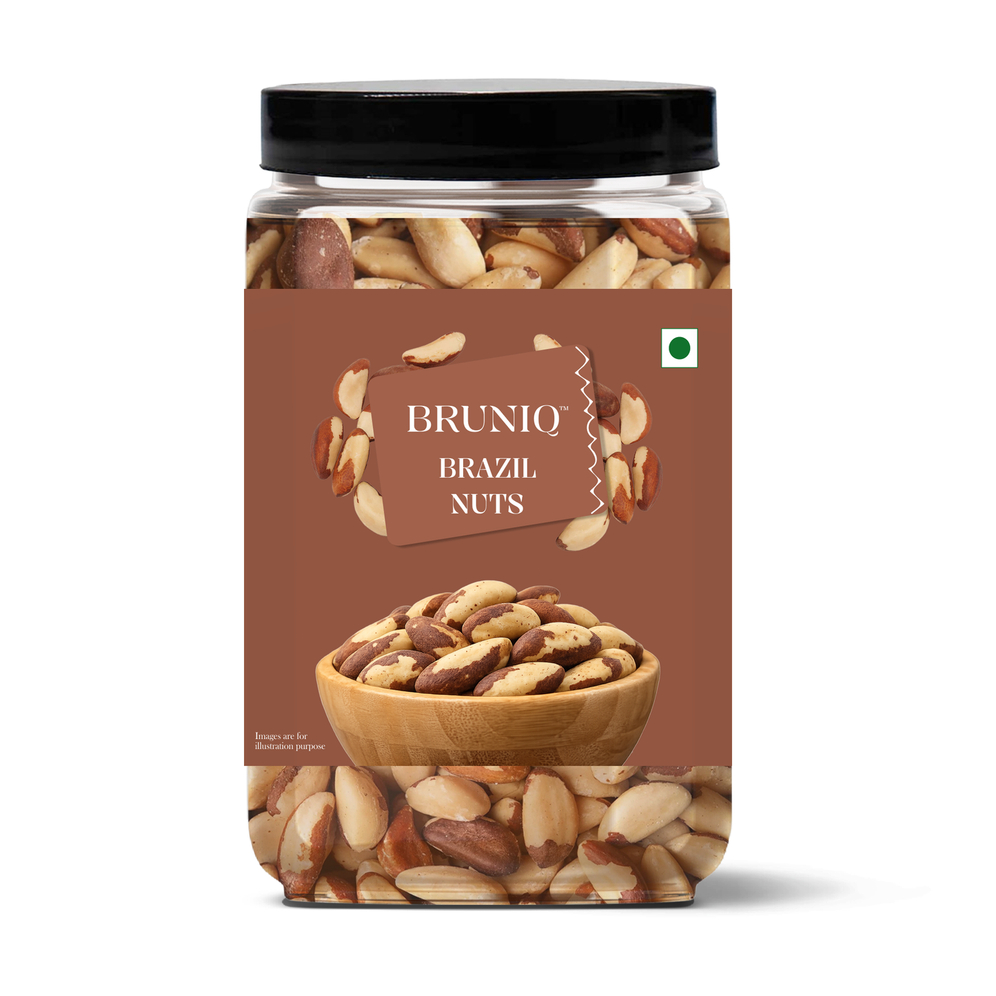 Bruniq Premium Brazil Nuts 150g | Raw & Natural | High Nutrition | Crunchy & Fresh