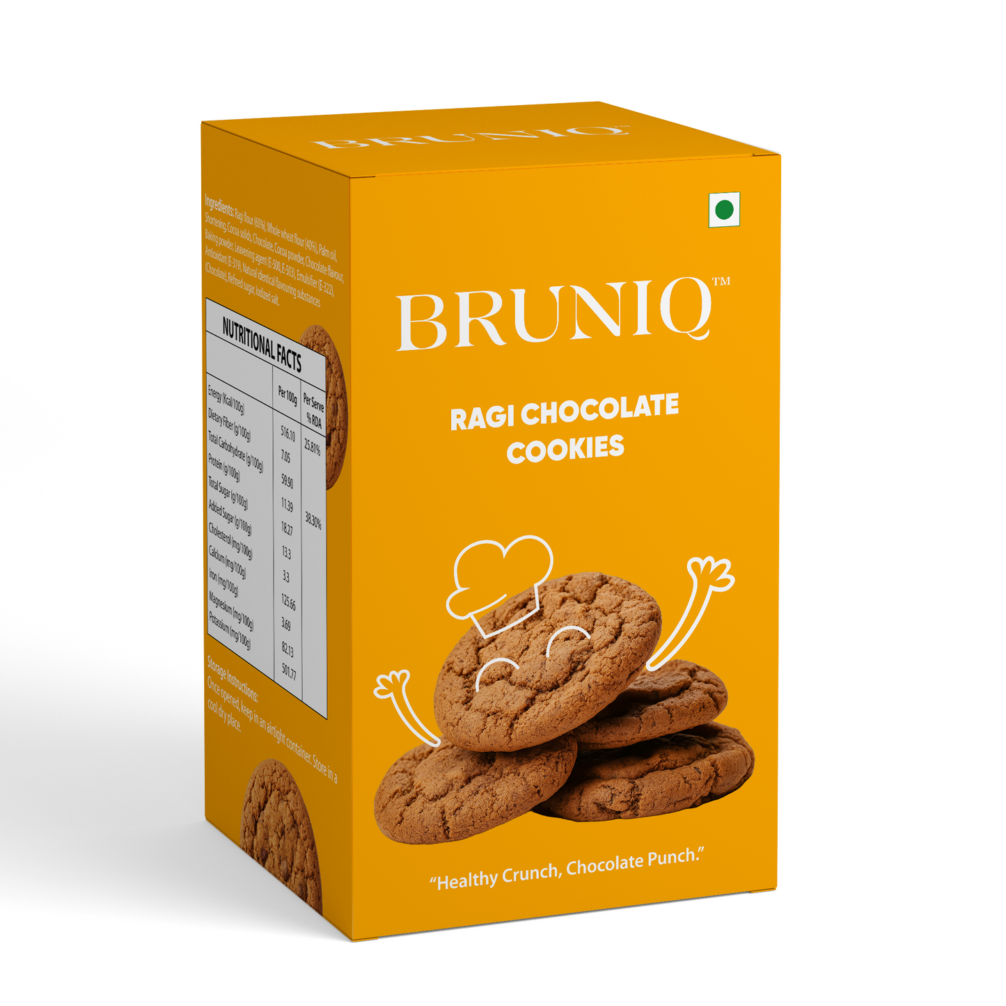 Ragi Chocolate Cookies