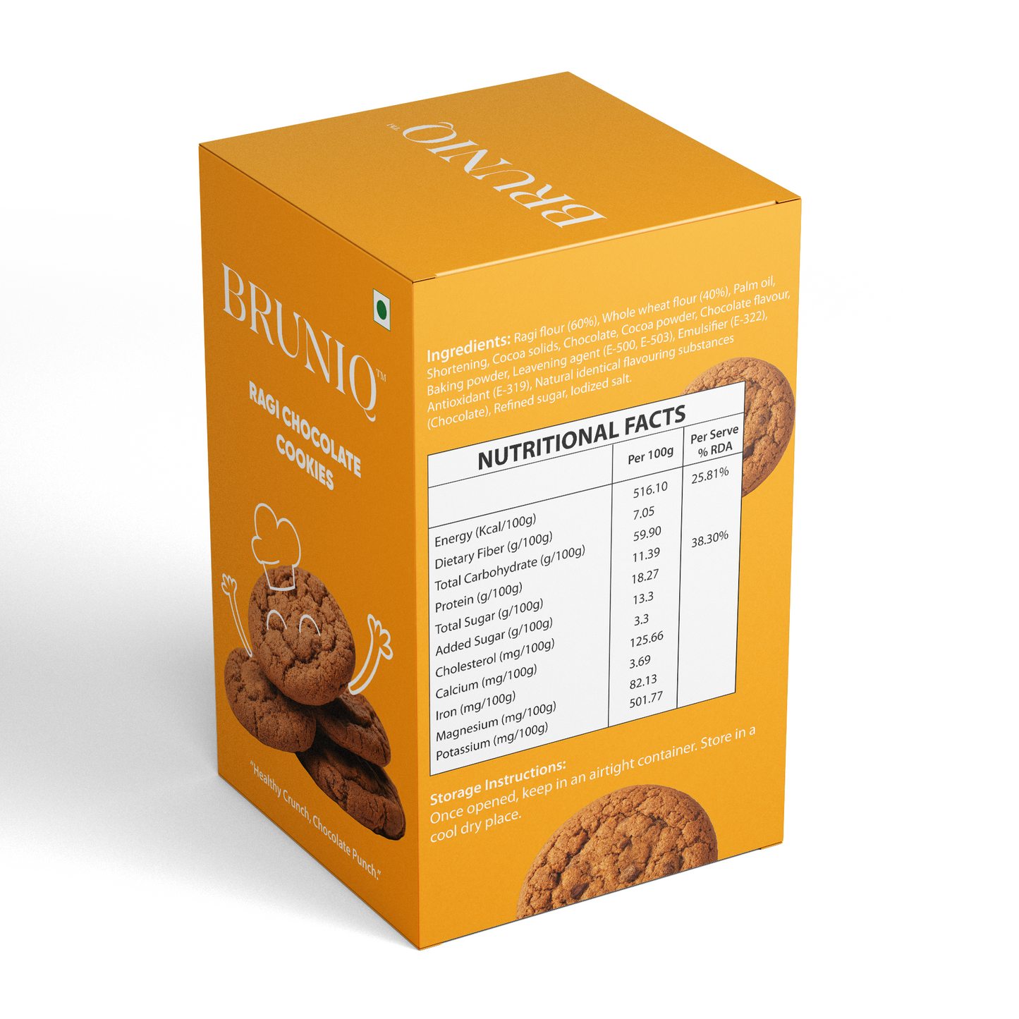 Ragi Chocolate Cookies