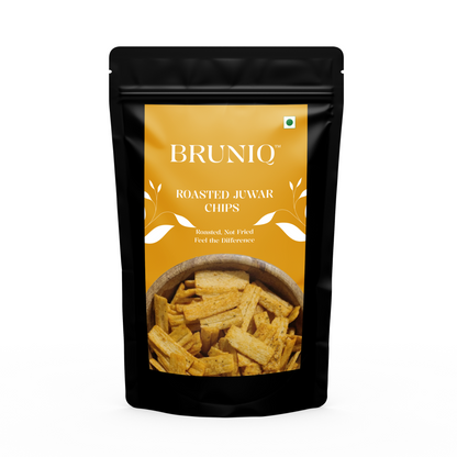 Bruniq Healthy Snacking Combo (60g x 3) | Ragi, Jowar & Protein Roasted Chips (180g)