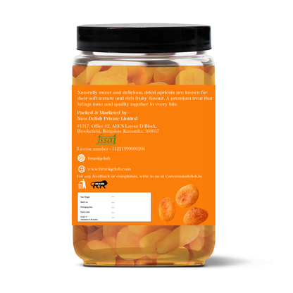 Bruniq Premium Apricots 150g | Naturally Sweet & Nutritious Dry Fruit