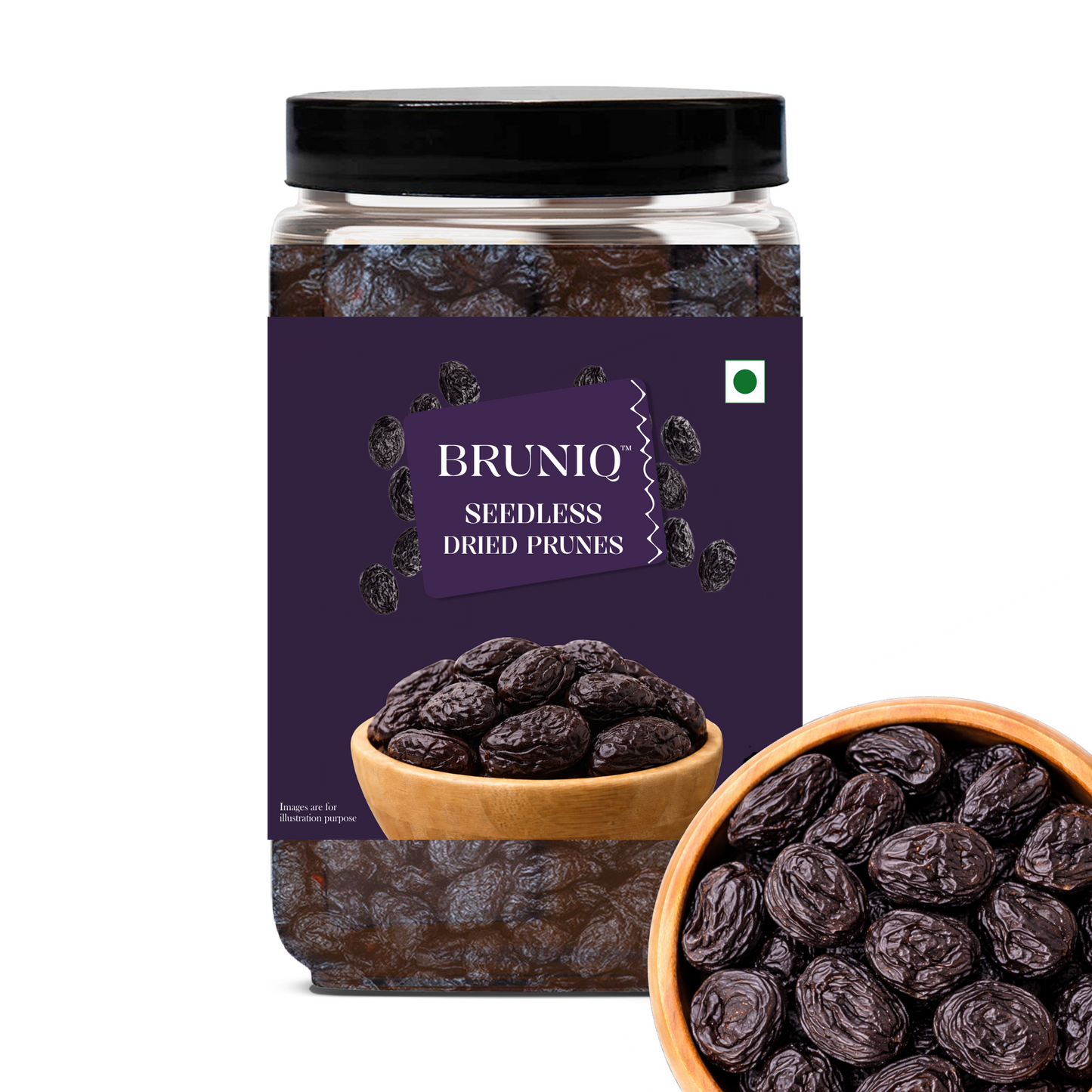 Bruniq Premium Seedless Prunes 150g | Naturally Sweet & Nutritious
