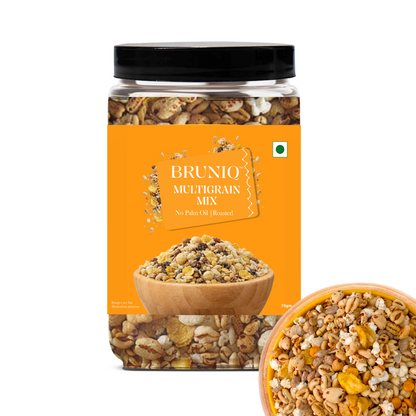 Bruniq Multigrain Mix 75g | Healthy Crunchy Protein Snack